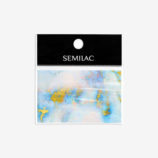 07 Semilac Nail transfer foil Blue Marble Semilac SEMILAC