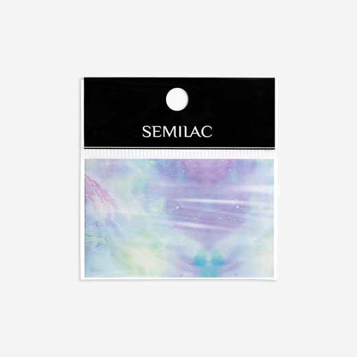 09 Semilac Nail transfer foil Pink & Blue Marble Semilac SEMILAC
