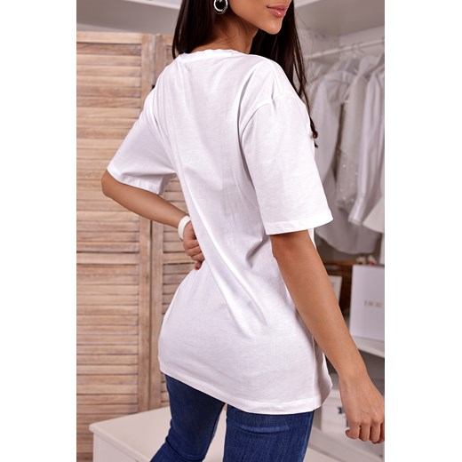 T-shirt damski VEDILA WHITE L okazja Ivet Shop