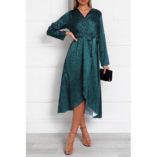 Sukienka ARAGONA GREEN XL okazyjna cena Ivet Shop