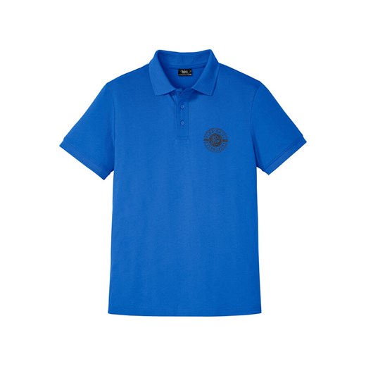 Shirt polo z nadrukiem | bonprix 60/62 (XXL) bonprix