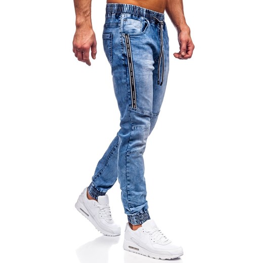 Denley jeansy męskie z wiskozy 