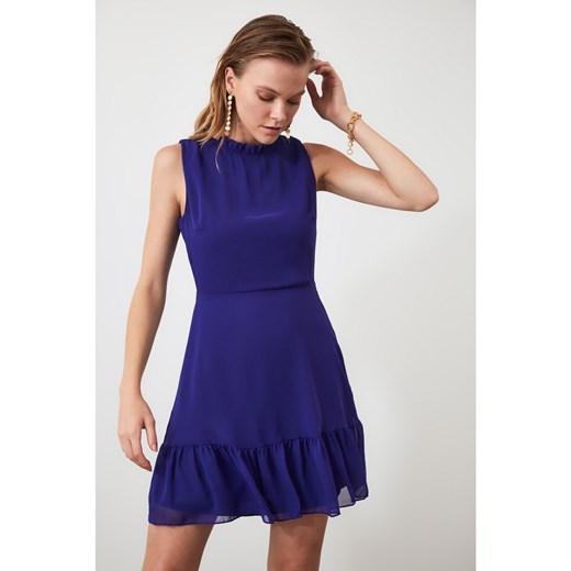 Trendyol Purple Frill dress Trendyol 34 Factcool