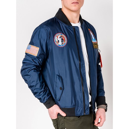 Ombre Clothing Men's mid-season bomber jacket C351 Ombre S Factcool