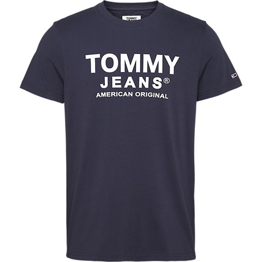Tommy Hilfiger T-shirt Męski Regular Fit Navy ze sklepu dewear.pl w kategorii T-shirty męskie - zdjęcie 106376052