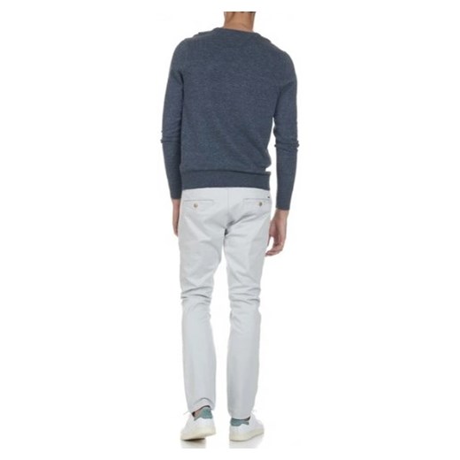 Sweter męski Tommy Hilfiger casual bawełniany granatowy