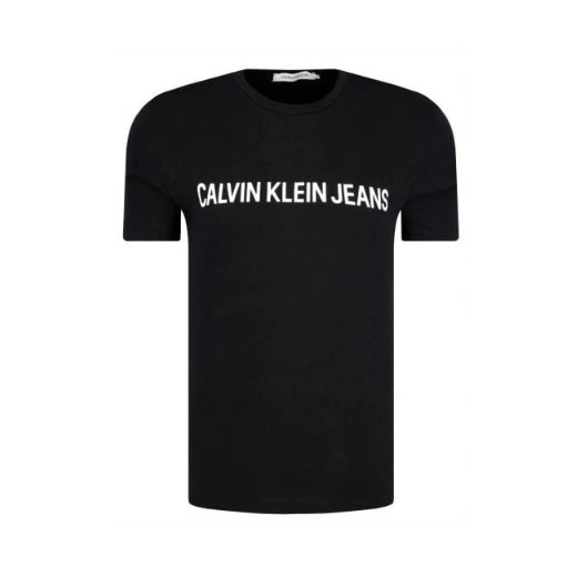 T-shirt męski Calvin Klein  C-neck Black ze sklepu dewear.pl w kategorii T-shirty męskie - zdjęcie 106377102