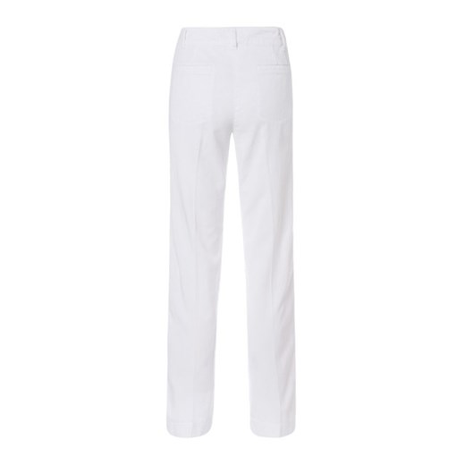 Białe spodnie Anna Coastal Resort 14001856 Biały 38 Olsen 48 Olsen