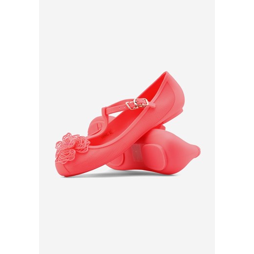 Balerinki dziecięce czerwone Yourshoes 