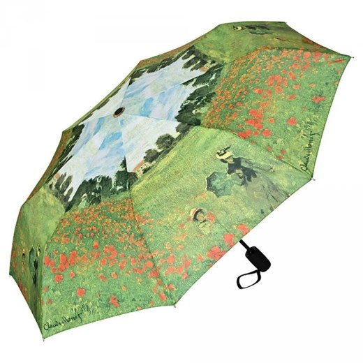 Claude Monet &quot;Pole maków&quot; parasolka składana full-auto Von Lilienfeld Von Lilienfeld  Parasole MiaDora.pl