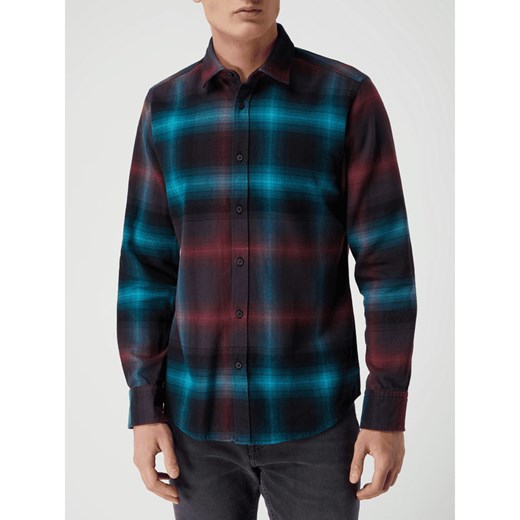 Koszula flanelowa o kroju regular fit z bawełny model ‘Relegant’ M Peek&Cloppenburg  wyprzedaż