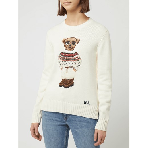 Sweter z haftem ‘Polo Bear’ Polo Ralph Lauren S Peek&Cloppenburg 