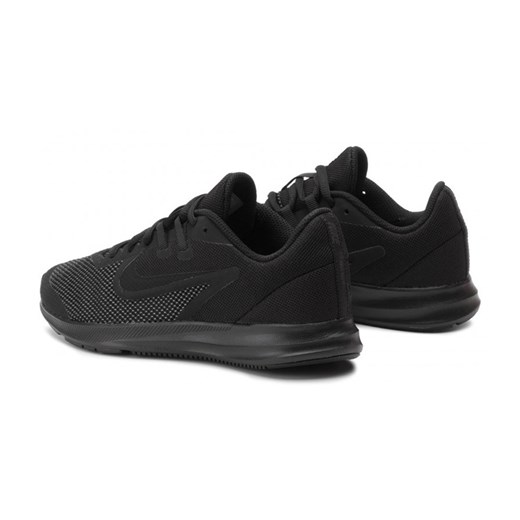 Buty sportowe dziecięce Nike czarne jesienne sznurowane 