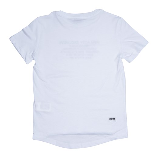 T-shirt chłopięce biały Paolo Pecora z krótkim rękawem 