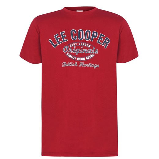 Koszulka męska Lee Cooper Logo Lee Cooper S Factcool