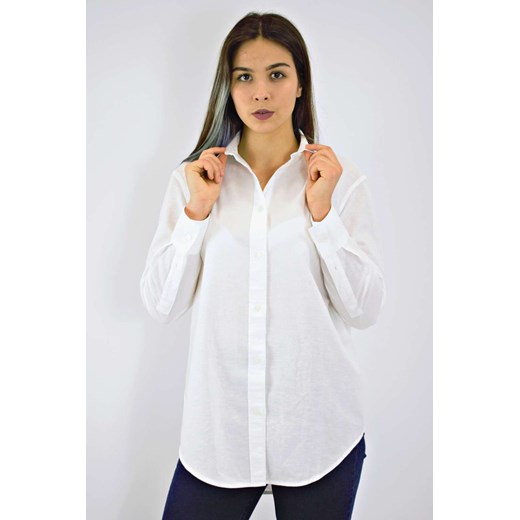 koszula damska calvin klein biała ze sklepu Royal Shop w kategorii Koszule damskie - zdjęcie 106472880
