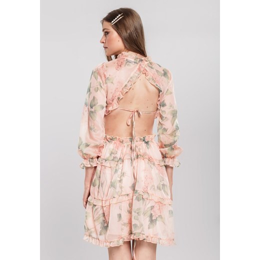 Jasnobeżowa Sukienka Tangibility Renee L Renee odzież