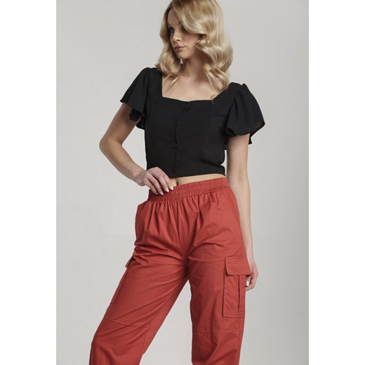 Czerwone Spodnie Halitina Renee L/XL Renee odzież