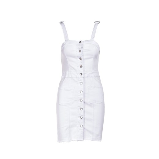 Biała Sukienka Kelalyse Renee 38 Renee odzież