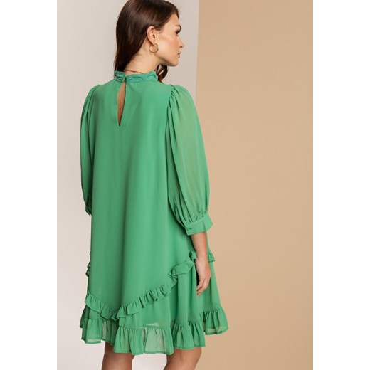 Zielona Sukienka Aqearea Renee M/L Renee odzież