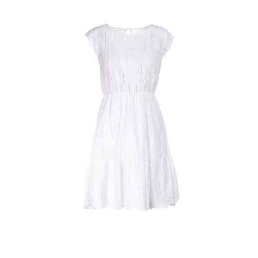 Biała Sukienka Mayadine Renee S/M Renee odzież