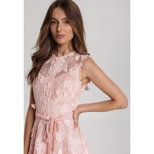 Różowa Sukienka Limoteia Renee S Renee odzież