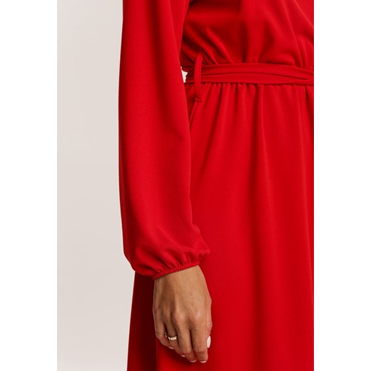 Czerwona Sukienka Elrinneth Renee S/M Renee odzież okazyjna cena