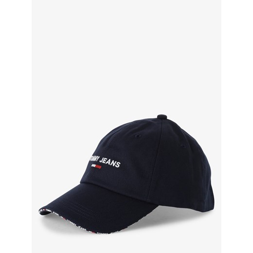 Tommy Jeans czapka z daszkiem damska niebieskie 