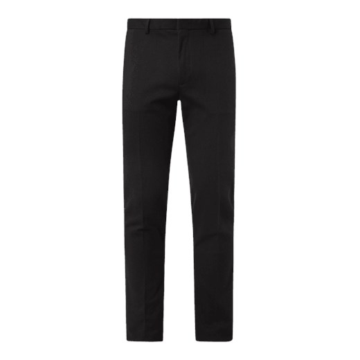 Spodnie do garnituru o kroju slim fit z dodatkiem streczu model ‘Kaito 1’ 48 okazyjna cena Peek&Cloppenburg 
