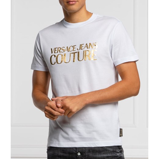 Versace Jeans Couture T-shirt | Slim Fit L okazja Gomez Fashion Store