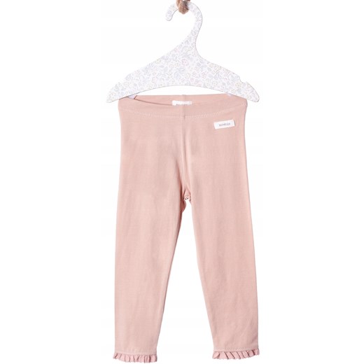 Newbie Legginsy Dziewczynka 92 różowy blady Oficjalny sklep Allegro