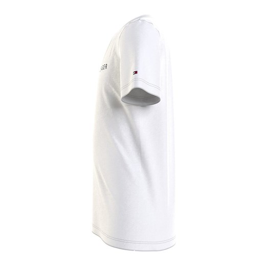 T-shirt chłopięce biały Tommy Hilfiger z bawełny 