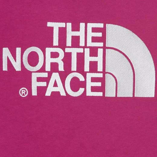 Fioletowa bluza męska The North Face bawełniana w stylu młodzieżowym 