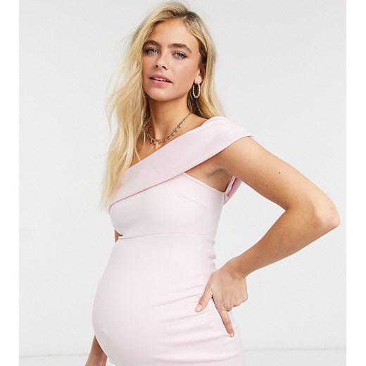 Sukienka ciążowa różowa Asos