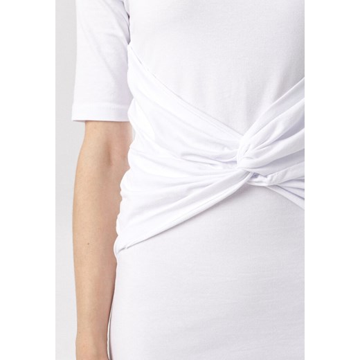 Biała Sukienka Diothise XL wyprzedaż Born2be Odzież