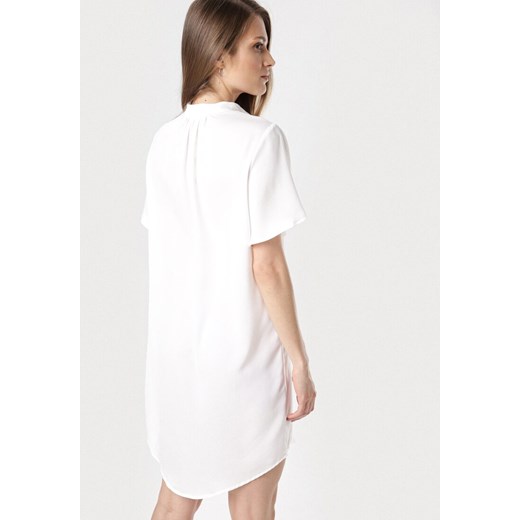 Biała Sukienka Vivialea M wyprzedaż Born2be Odzież
