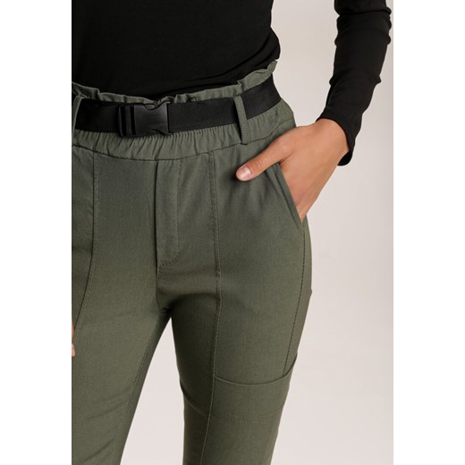 Zielone Spodnie Vilinoth Renee L okazja Renee odzież