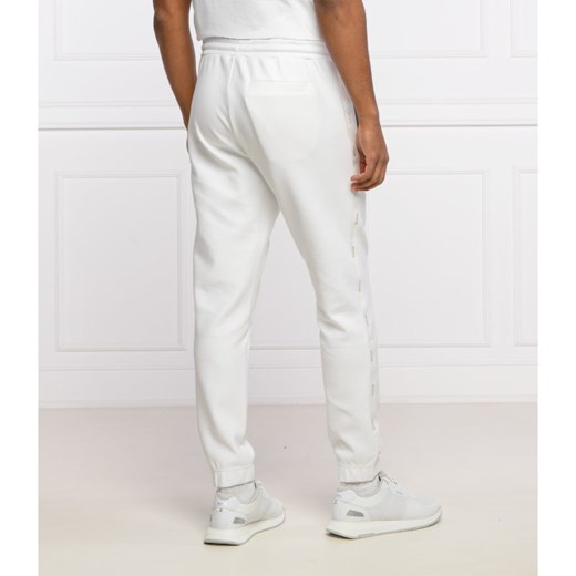 Spodnie męskie BOSS HUGO białe dresowe 