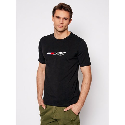 T-shirt męski Tommy Hilfiger z napisem młodzieżowy 