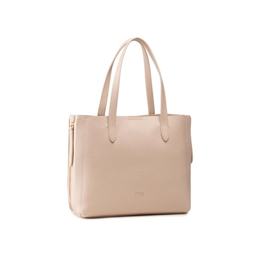 Shopper bag Furla matowa elegancka na ramię 