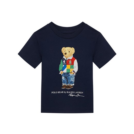 T-shirt chłopięce Polo Ralph Lauren granatowy 