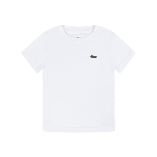 Lacoste T-Shirt TJ8811 Biały Regular Fit Lacoste 10A wyprzedaż MODIVO