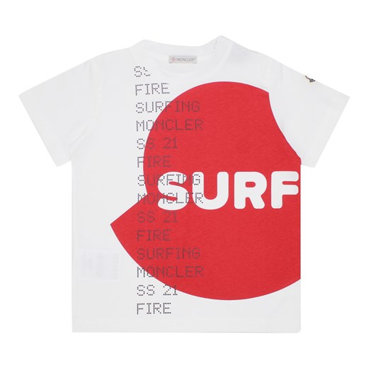 T-shirt Surf Moncler 10y promocyjna cena showroom.pl