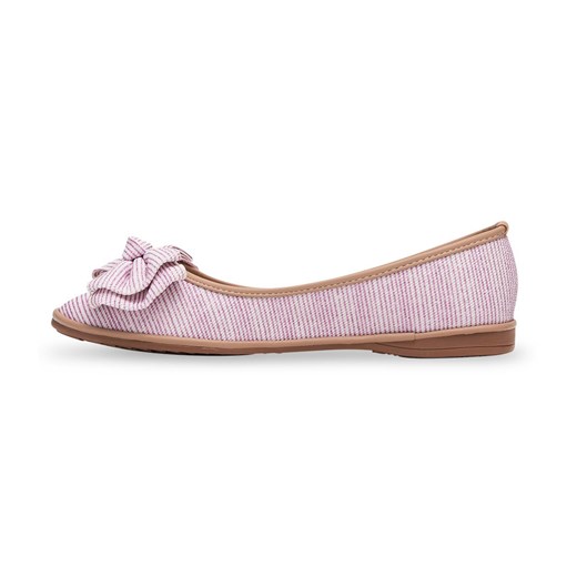 Balerinki damskie Ideal Shoes M-8805 Różowe Ideal Shoes 40 twojeobuwie.pl