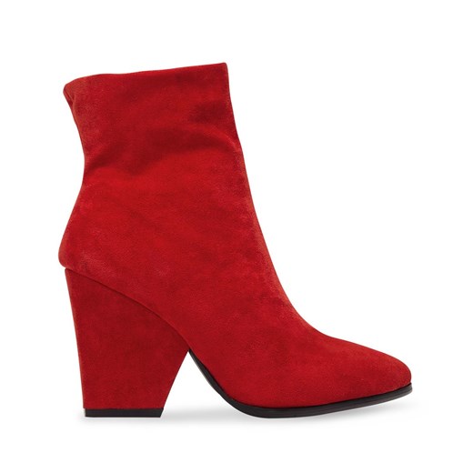 Botki damskie Ideal Shoes TX-2905 Czerwone Ideal Shoes 36 twojeobuwie.pl