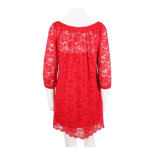 Lace Long Sleeves Dress Diane Von Furstenberg Vintage XS - US 4 showroom.pl okazja