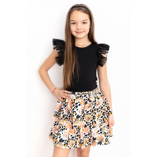 Czarna bluzka dla dziewczynki z tiulem 98 Wiosna/Lato Myprincess / Lily Grey MKA GROUP