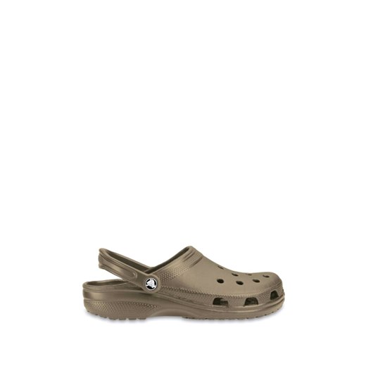 Klapki damskie Crocs casual na płaskiej podeszwie bez zapięcia z gumy 