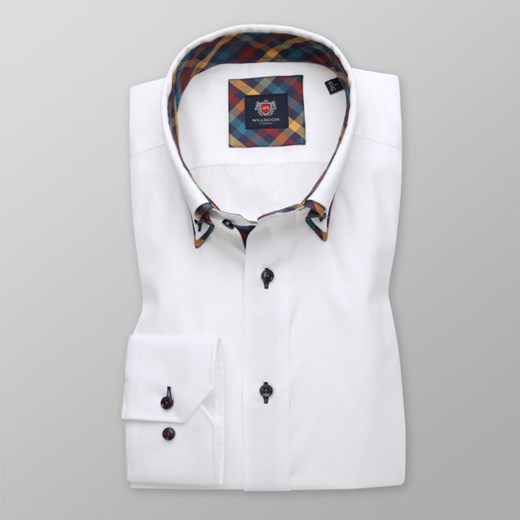Koszula męska Willsoor z klasycznym kołnierzykiem 
