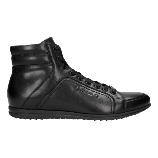 Czarne jesienne męskie sneakersy Wojas 46 wyprzedaż Wojas